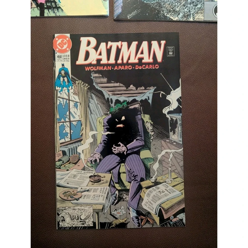 Batman #450 Joker Cover + Year 3 #438–439 (Parts‎ 3–4) DC Comics Lot